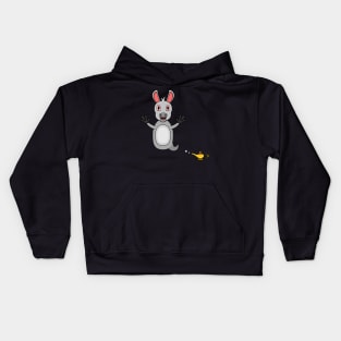 Cute Donkey Ghost and Flying Kids Hoodie